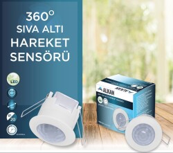 360° Sıva Altı Hareket Sensörü