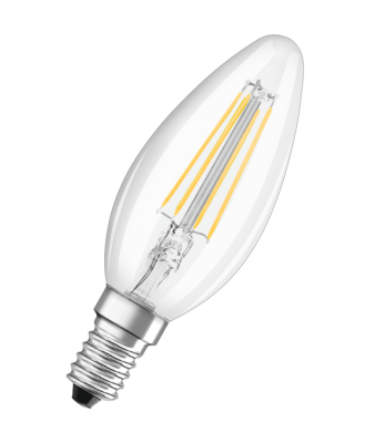 LEDSCLB40 4W/827 230V FIL E14 6X1 AMPUL - 3
