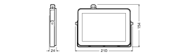 LDECO FL 50W 4000K G2 Armatür - 2