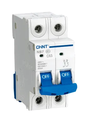 NB7 SERİSİ C TİPİ 2x63A 6kA OTOMAT - 1