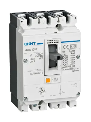 NM8N-125S 3x100A 50KA SADECE MANYETİK KORUMALI KOMPAKT ŞALTER - 1