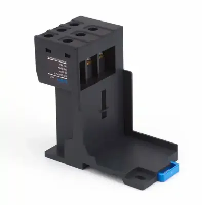 NXR-12 MODEL TERMİK TÖLELER İLE UYUMLU DIN RAYA MONTAJ BLOĞU - 1