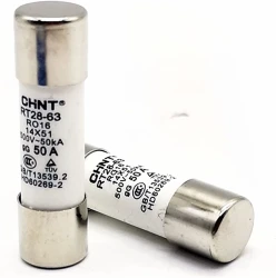 RT SERİSİ SİLİNDİRİK SİGORTA 500V AC 4A 10 X 38 MM - 1