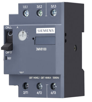 SINOPLUS 3MV8 SERİSİ MOTOR KORUMA ŞALTERİ 1-1.6A - 1