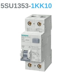 5SU13 SERİSİ KAÇAK AKIM KORUMA RÖLELİ N OTOMAT C10A 4.5kA 240V 30mA MONOFAZE - 1