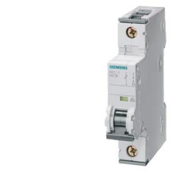 5SY5 DC KARAKTERLİ C TİPİ 1x16A 10kA 1FAZLI 220V DC - 230V AC OTOMAT - siemens