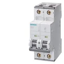 5SY5 DC KARAKTERLİ C TİPİ 2x20A 10kA 2FAZLI 440V DC - 400V AC OTOMAT - 1