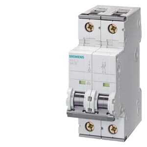  5sy5 Dc Karakterli C Tipi 2x40a 10ka 2fazlı 440v Dc - 400v Ac Otomat 