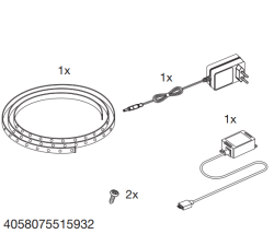 SMART+ WIFI LED STRIPS INDOOR 2 metre Şerit LED - 5