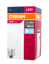 Value CLA60 8.5W 6500K E27 LED Ampul - OSRAM